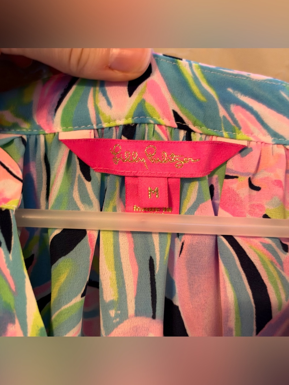 Lilly Pulitzer Angelika Ruffle Top - Picture 3 of 4